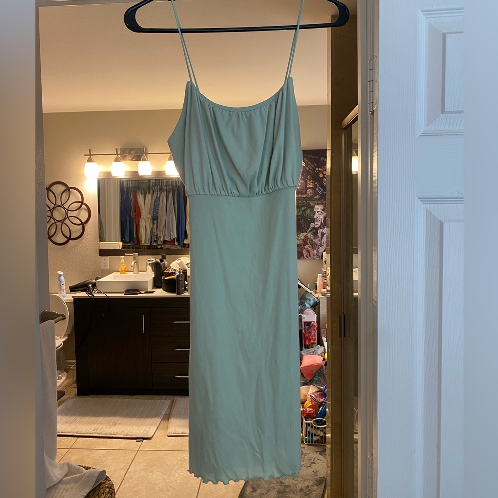 Light Green Dress